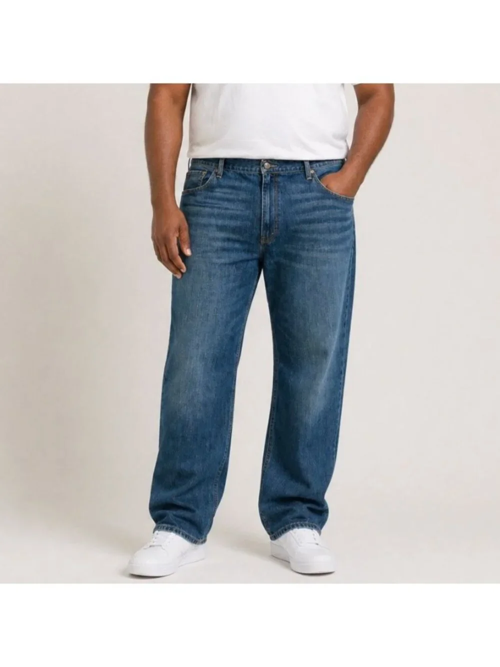 Levis Men 559 Relaxed Straight Jean Dark Wash 100% Cotton Denim B&T Size W52 L28